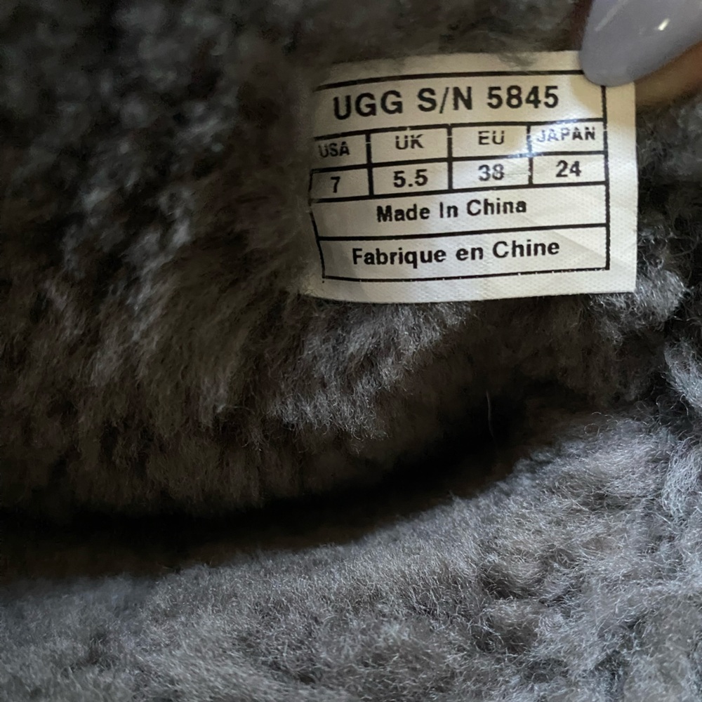 UGG Classic Tall Gray Women’s Size 7 - Very Good Condition - Picture 5 of 5